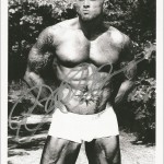 Tattooed Model John Quinlan Autograph 8x10