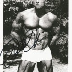 Tattooed Model John Quinlan Autographed 8x10