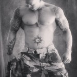 Tattooed Model John Quinlan Soldier Themed Shoot 14'