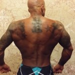 2014 NPC Jay Cutler Classic Boston Physique Model John Quinlan Back Shot