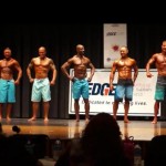 NPC Vermont 2014 Mens Physique Masters Finals - #27 John Quinlan (2nd from Left)
