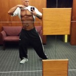 Tattooed Physique Model John Quinlan Before 2014 NPC Jay Cutler Classic Boston