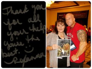 2015 World Famous RT Book Convention Featured Romance Cover Model John Joseph Quinlan Autograph Signing with Roxanna Rose #JohnQuinlan