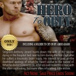 Hero To Obey Book Cover Model Actor John Joseph Quinlan by Abbie Adams. #JohnQuinlan #Hero2obey