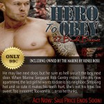 Hero To Obey Book Cover Model Actor John Joseph Quinlan by Renee Rose. #JohnQuinlan #Hero2obey