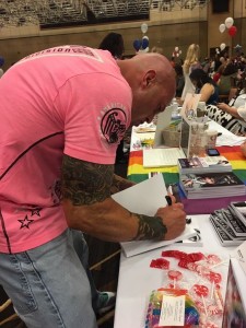 2016 RT Convention Cover Model & Actor John Joseph Quinlan Autograph Signing #JohnQuinlan