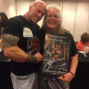 Author Maggie Ryan & Actor Cover Model John Quinlan RT 2017 #JohnQuinlan